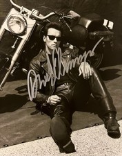 Arnold Schwarzenegger signed