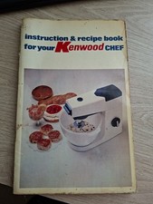 Kenwood Chef Instruction &