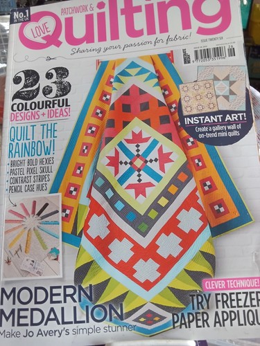 Love patchwork and - love, quilting