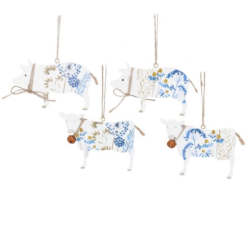 Gisela graham set wooden - set, 4