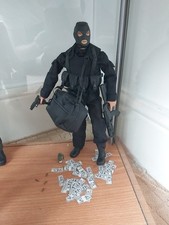 1.6 Scale Custom Bank Robber Figure With Accessories Base 21 Century Toys