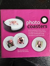 Photo Round Coasters X6  BNIB