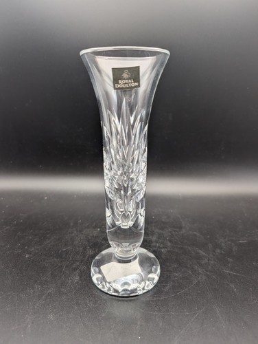 Royal doulton crystal 20cm bud - crystal,