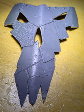 40k Ork Stompa Armour Plate Skull (Bits)