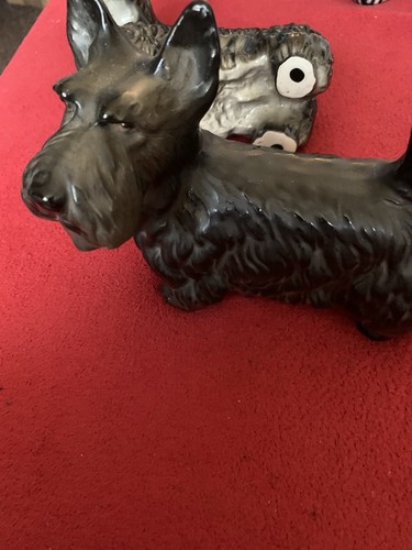 Scotty dogs porcelain - porcelain, vintage