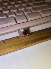 Mens Nice Ruby Ring. The ruby is real. Stunning.