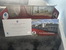 Paul Cummins Ceramic Poppy. From the display at  The tower Of London 2014