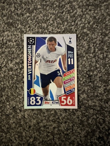 Jan vertonghen match attax pro - match,