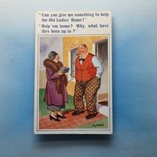 Comic Postcard 1937 Pipe