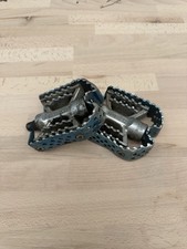 Odyssey Triple Trap Pedals Blue Vintage Retro Mountain Bike 9/16