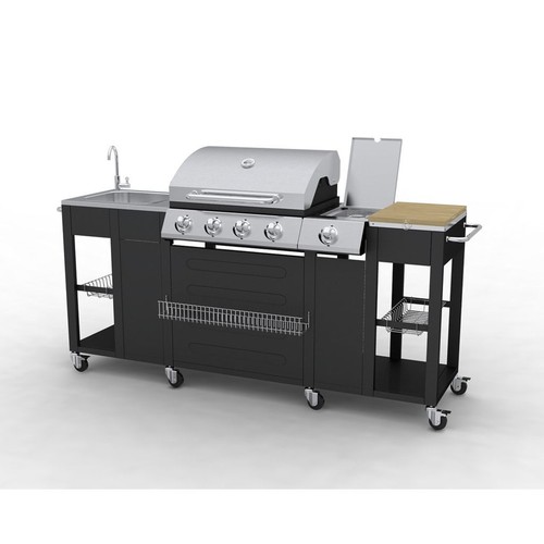 Gas barbecue bbq - barbecue,