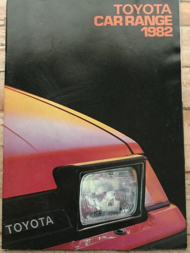 Toyota range car - range, brochure