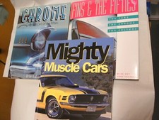 AMERICAN CAR BOOKS x 3. CLASSIC & MUSCLE FROM THE GOOD OLD DAYS.