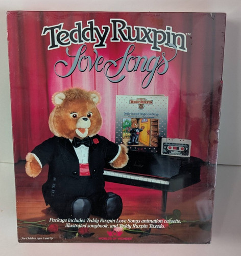 1986 worlds wonder teddy - worlds, of