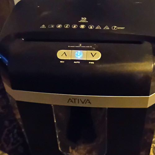 Ativa sheet paper shredder - sheet,