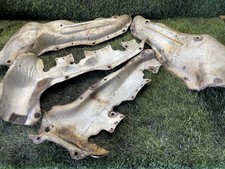 RANGE ROVER P38 4.6 4.0 V8 EXHAUST MANIFOLD HEAT SHIELDS COVERS READ DESC 94-02