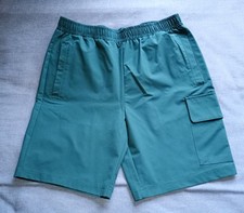 Men's Matalan Cargo Shorts Green Size Small  Elasticated Waist