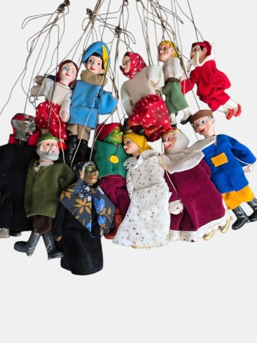 Vintage czech marionette - czech,