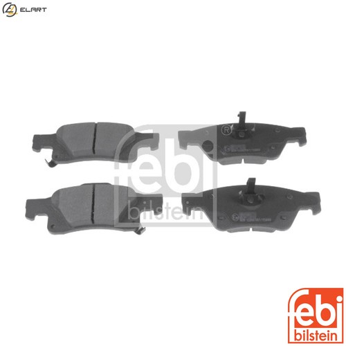 Brake pad set disc - brake,
