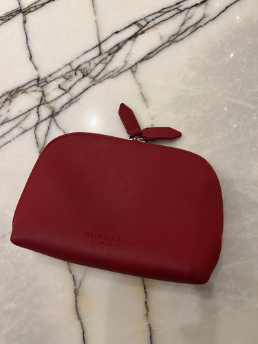 Burberry makep bag red - makep,
