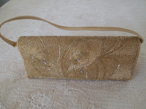 Retro gold beaded - retro,