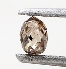 Brown Briolette Natural Diamond Drilled Diamond Fancy Diamond Untreatd 0.27cts