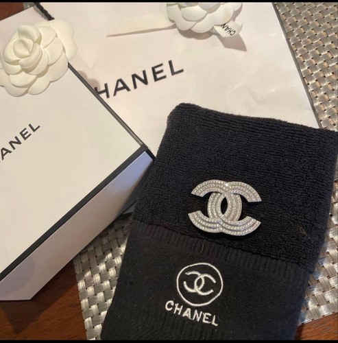 Chanel brooch silver - chanel,