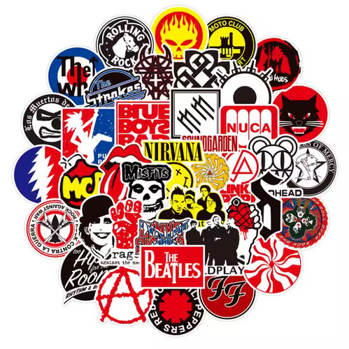 50pcs rock and - 50pcs, music