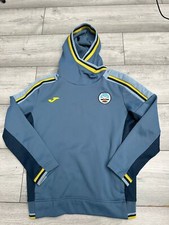 AFC Swansea City Hoody Jumper | Joma Kit | Child 12 years | Football Top Grey