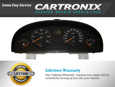 PEUGEOT 806 INSTRUMENT CLUSTER SPEEDOMETER COMPLETE REPAIR SERVICE (1999-2006)