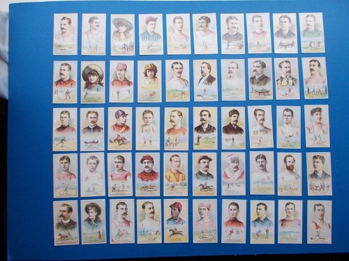 Cigarette cards s - cigarette, by