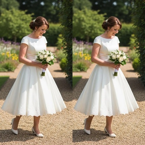 Elegant wedding dresses boat - elegant,