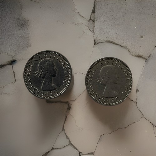 1962 six pence - 1962,