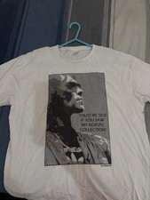 Ian Brown. Adidas T-shirt.