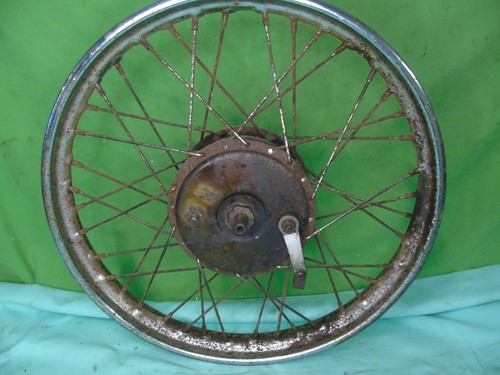 Triumph super cub front wheel - super,
