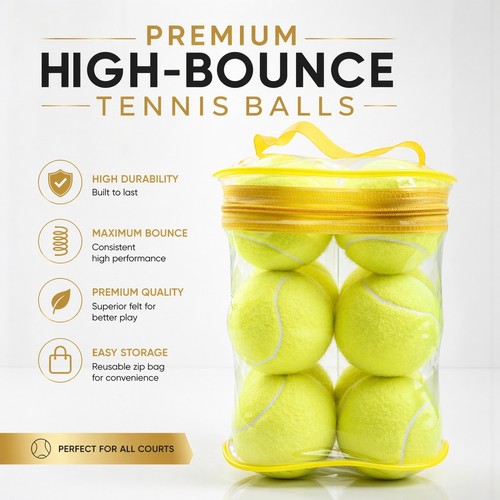 12x tennis balls good - balls,