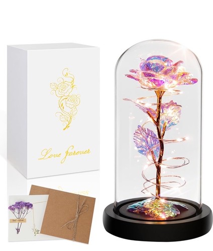 Gift for her colorful rainbow - her,