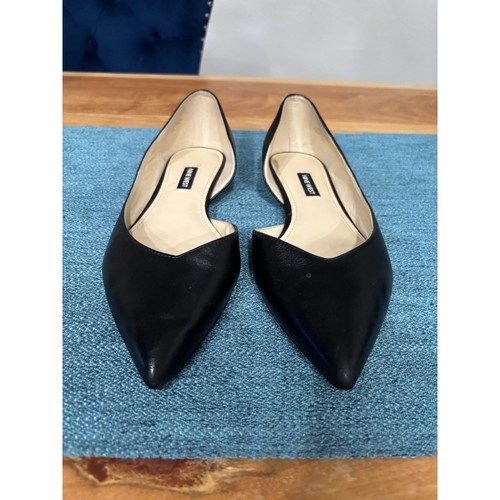 Nine west black leather - nine,