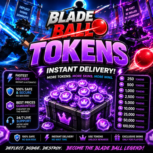 Blade ball trade tokens - ball,