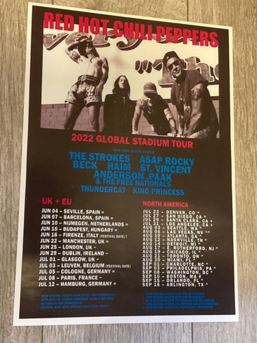 Red hot chili peppers - hot, concert