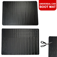 Universal Car Mat Fit Vehicle Boot Rubber Liner Slip Resistant Mat Cut to Size