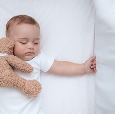 Halfmoon kids/baby foam bed bumper protection safety guard single/toddler/cot