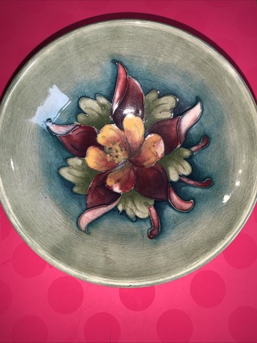 Moorcroft columbine footed - moorcroft,