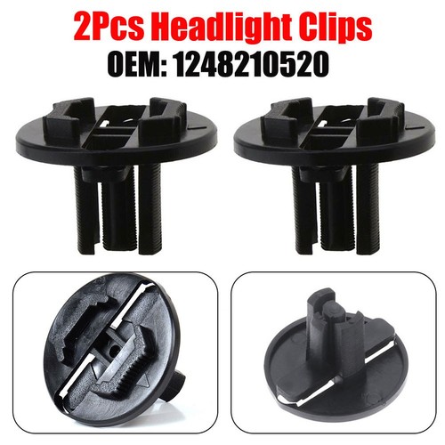 Premium abs headlight clips - abs,