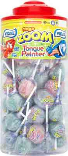 Zoom tongue painter lolly - zoom,