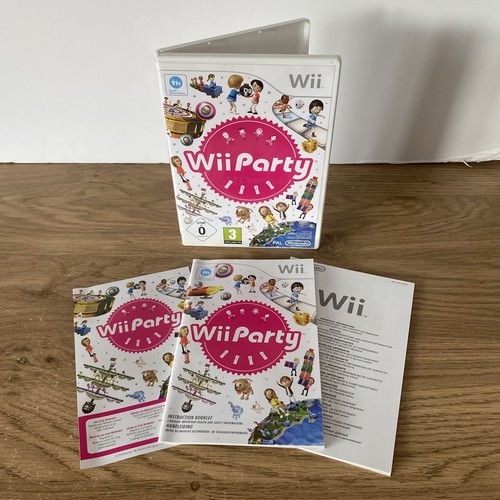 Wii party game case - game, manual