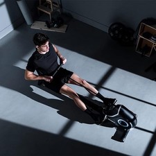 Folding rowing machine - rowing, with