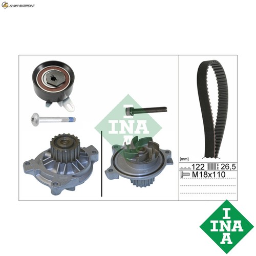 Water pump timing belt kit - +,