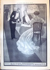 Old 1908 Black White Scotch