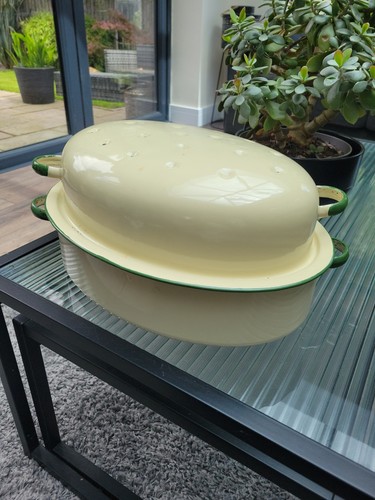 Vintage enamel basting - ,